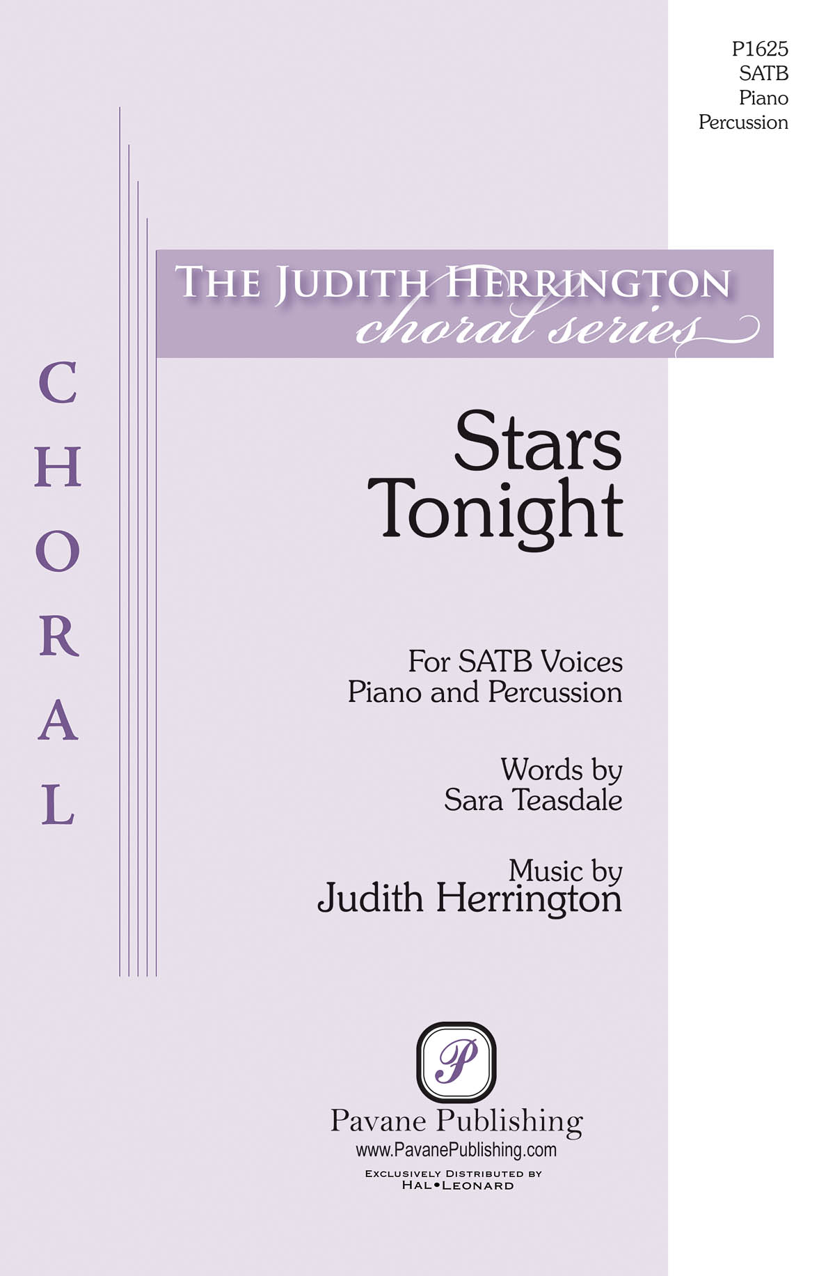 Sara Teasdale Judith Herrington: Stars Tonight: Mixed Choir a Cappella: Vocal