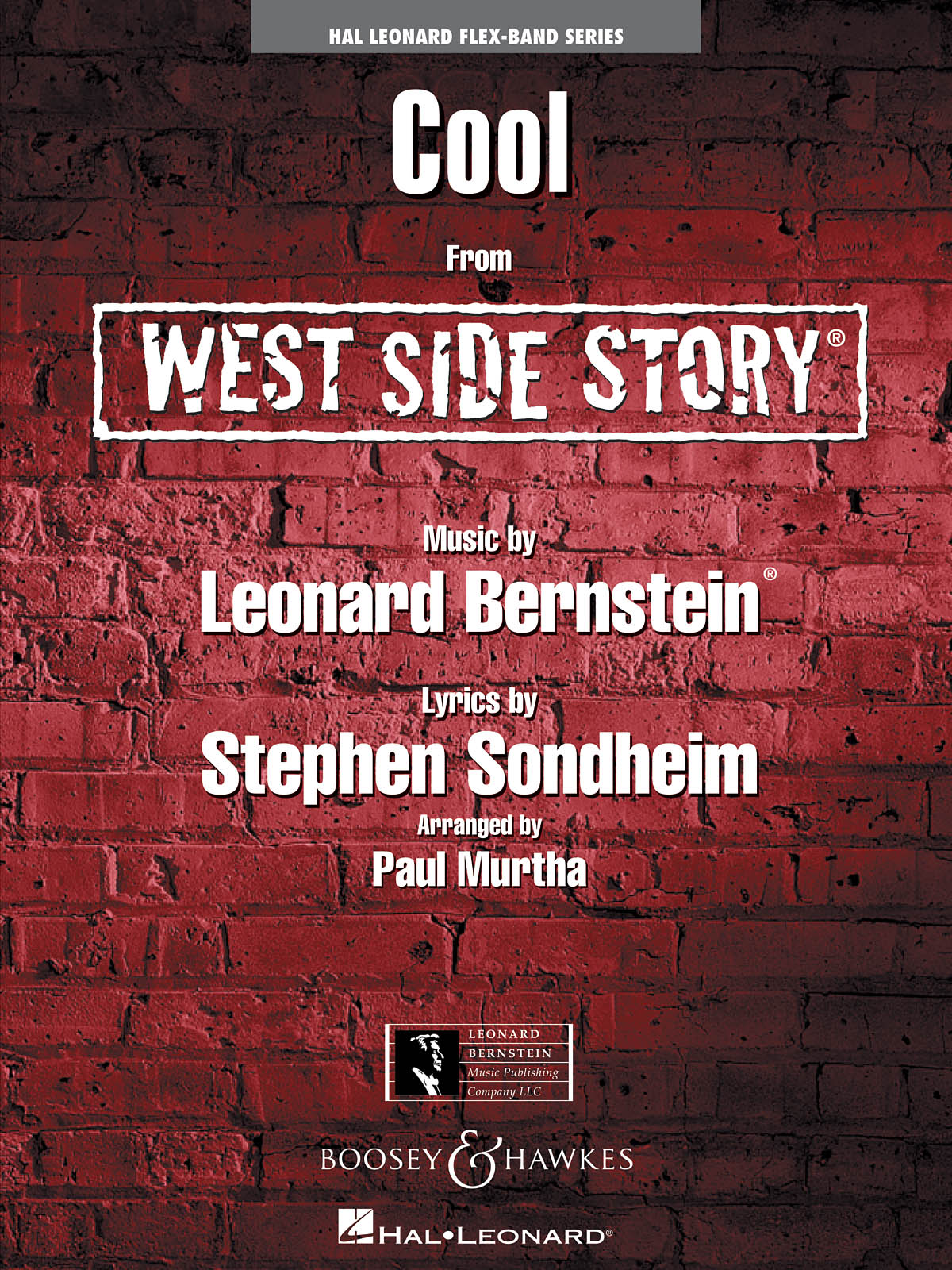 Leonard Bernstein: Cool (from West Side Story): Concert Band: Score & Parts