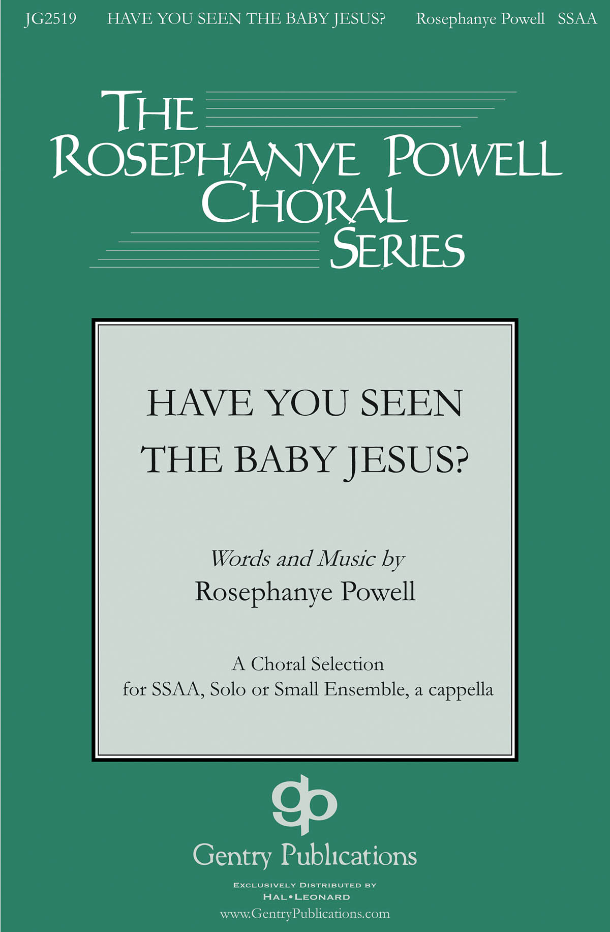 Rosephanye Powell: Have You Seen the Baby Jesus: Upper Voices a Cappella: Vocal