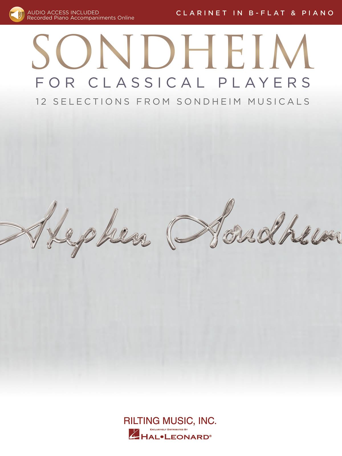 Stephen Sondheim: Sondheim for Classical Players: Clarinet and Accomp.: Artist