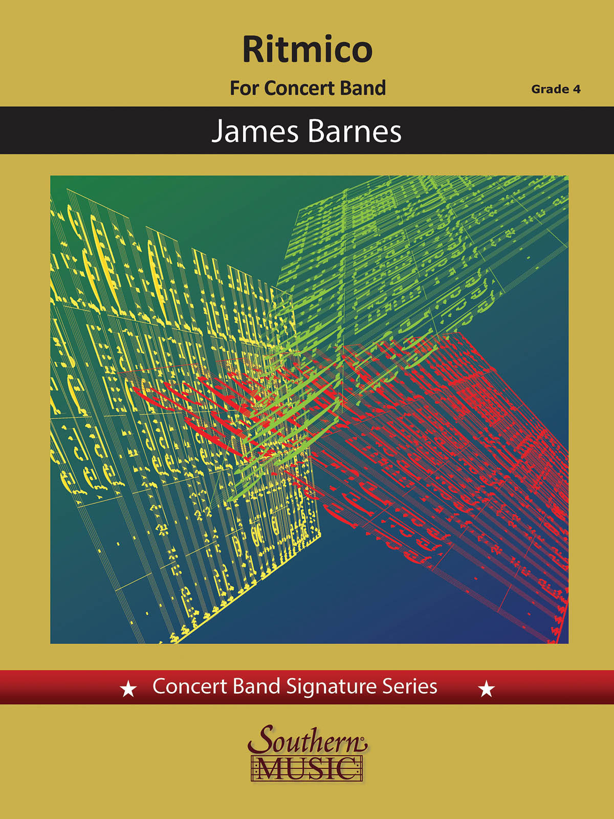 James Barnes: Ritmico: Concert Band: Score & Parts
