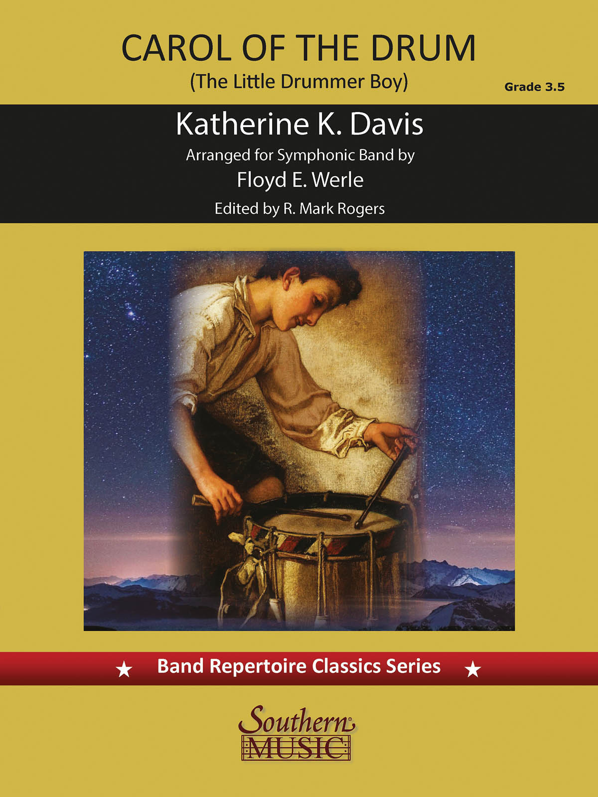 Katherine D. Davis: Carol of the Drum: Concert Band: Score & Parts
