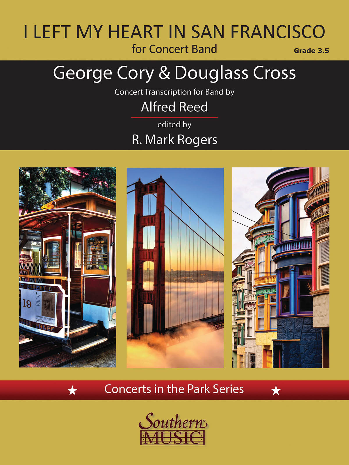 George Cory: I Left My Heart in San Francisco: Concert Band: Score & Parts