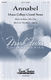Timothy C. Takach: Annabel: Mixed Choir a Cappella: Vocal Score