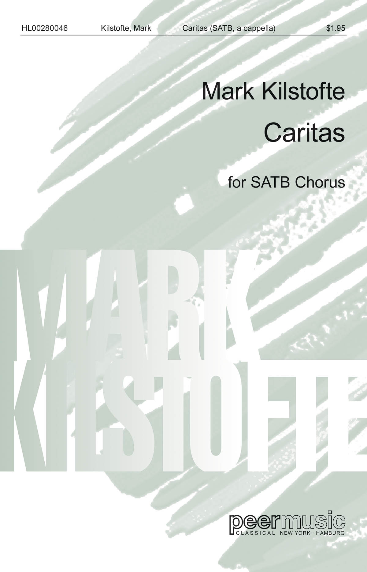 Caritas: Mixed Choir a Cappella: Vocal Score