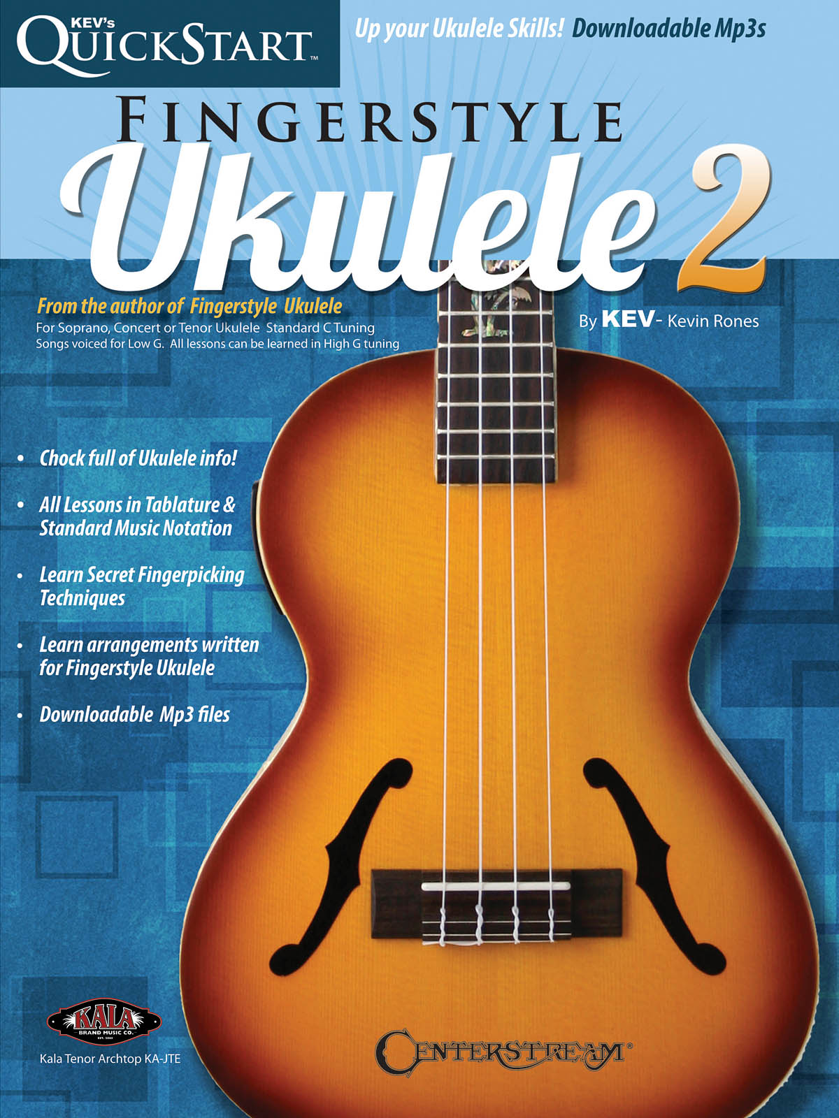 Kev's QuickStart for Fingerstyle Ukulele - Vol. 2: Ukulele