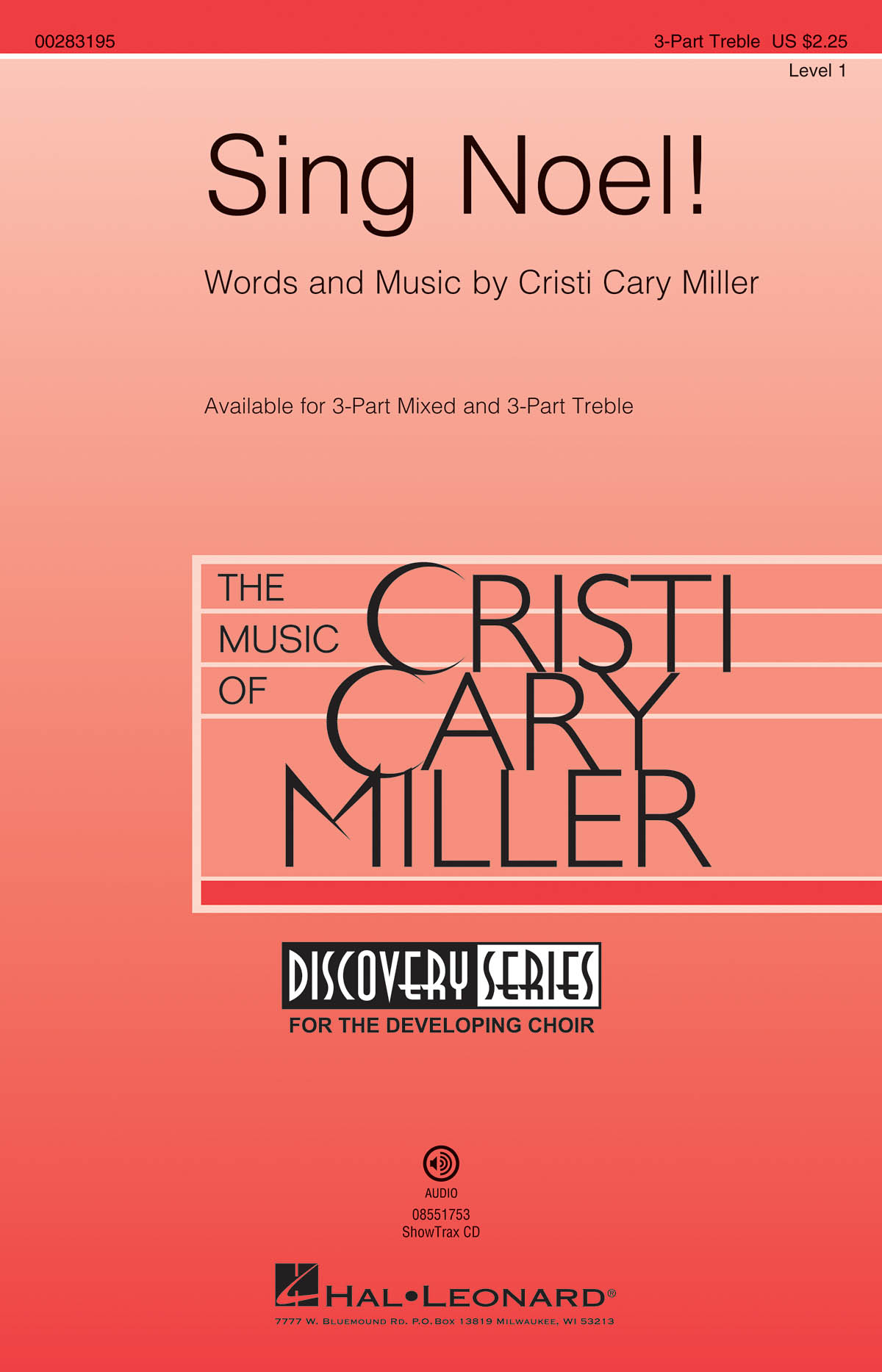 Cristi Cary Miller: Sing Noel!: Upper Voices a Cappella: Vocal Score