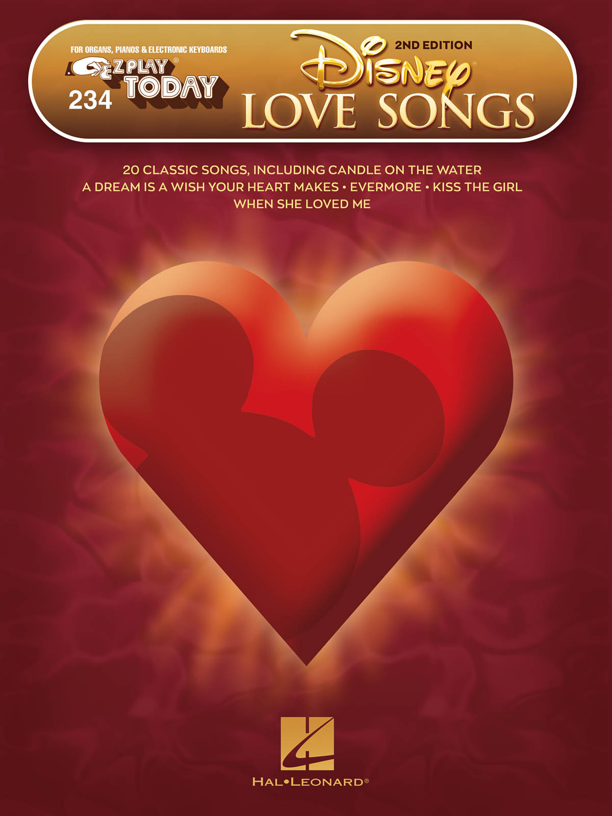 Disney Love Songs - 2nd Edition: Piano: Instrumental Album
