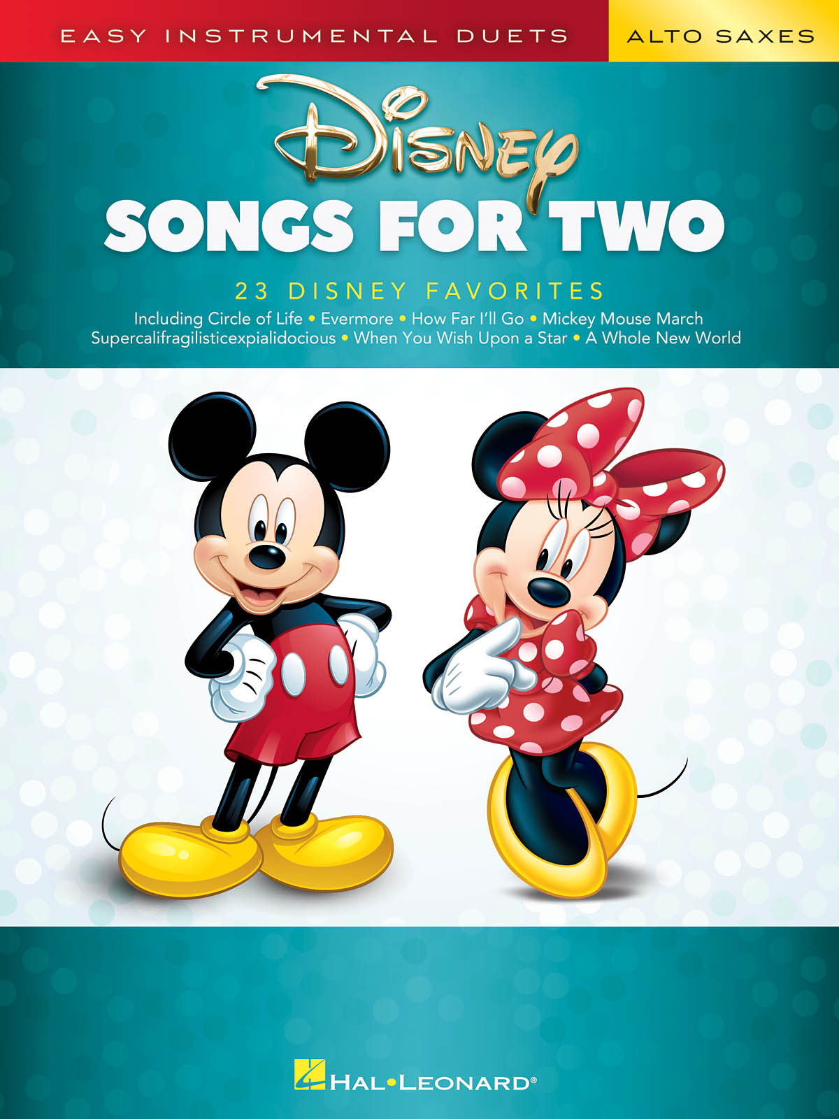 Disney Songs for Two Alto Saxes: Alto Saxophone: Instrumental Album