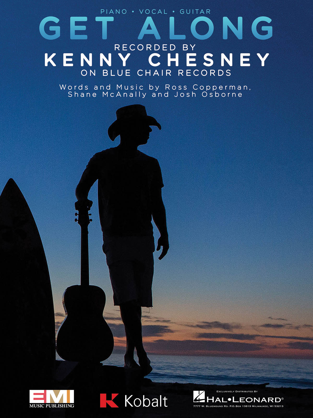 Kenny Chesney: Get Along: Piano  Vocal and Guitar: Mixed Songbook