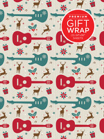 Wrapping Paper - Guitars & Reindeer Theme: Giftwrap