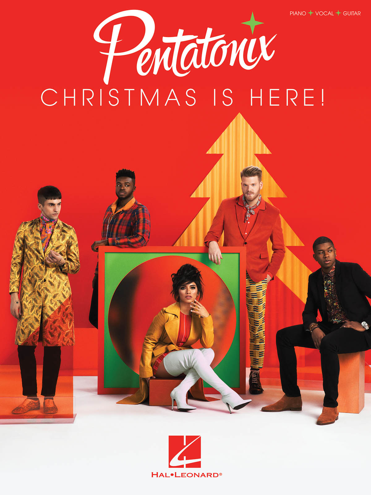Pentatonix: Pentatonix - Christmas Is Here!: Piano  Vocal and Guitar: Mixed