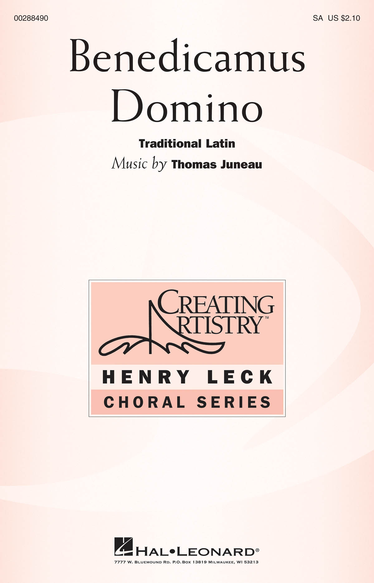 Thomas Juneau: Benedicamus Domino: Upper Voices a Cappella: Vocal Score