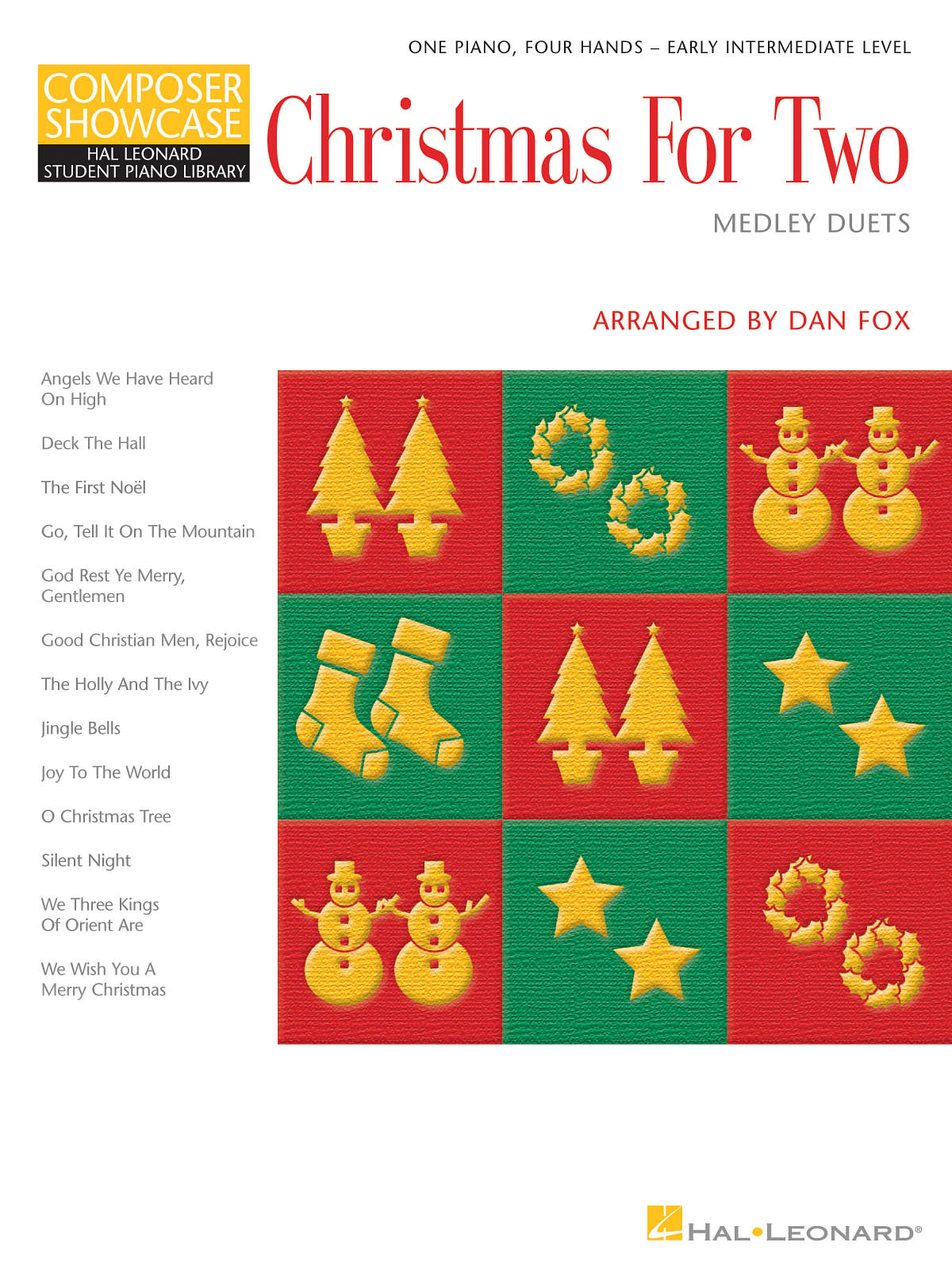 Christmas for Two - Medley Duets: Piano 4 Hands: Instrumental Tutor