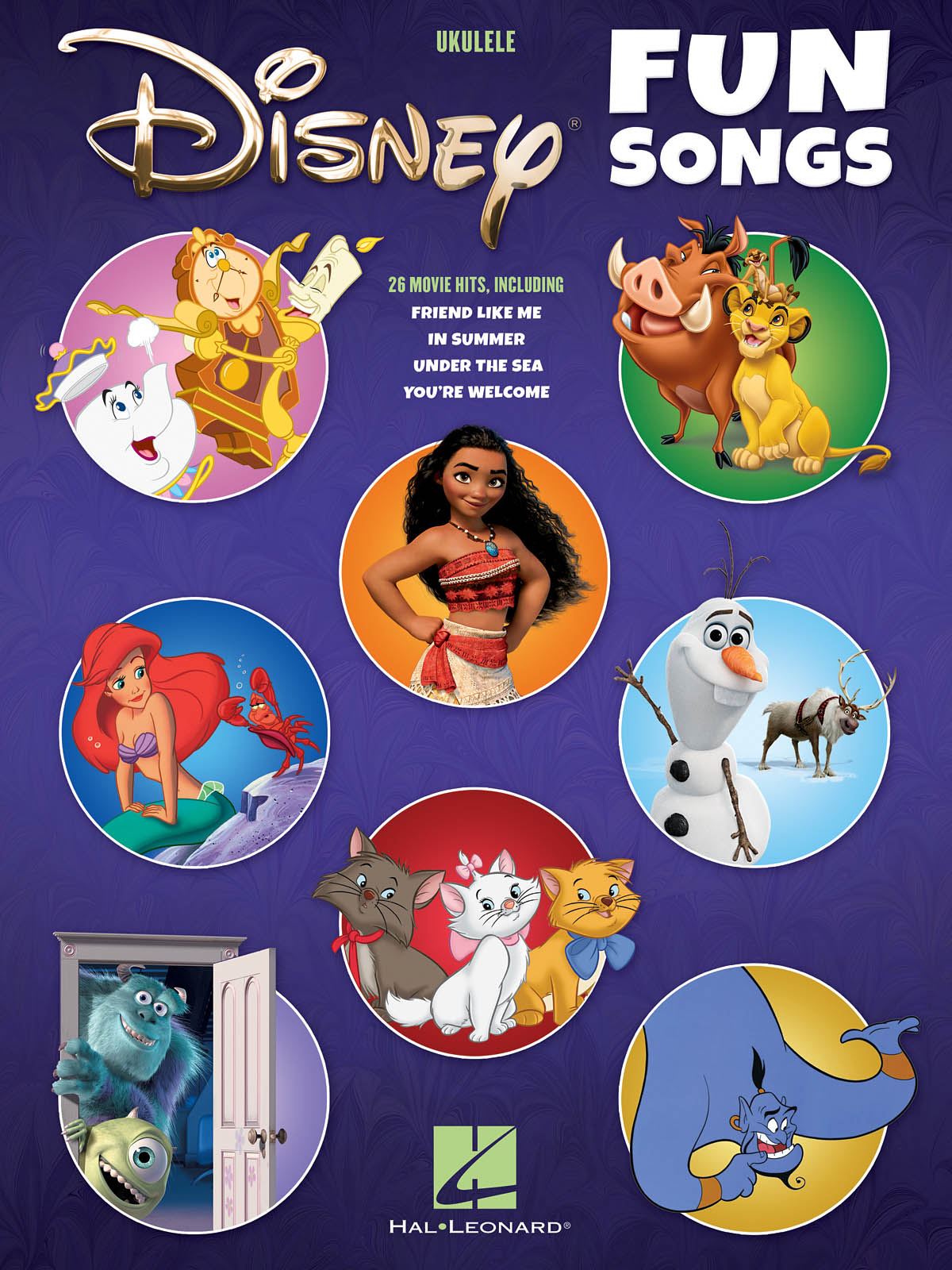 Disney Fun Songs for Ukulele: Ukulele: Instrumental Album