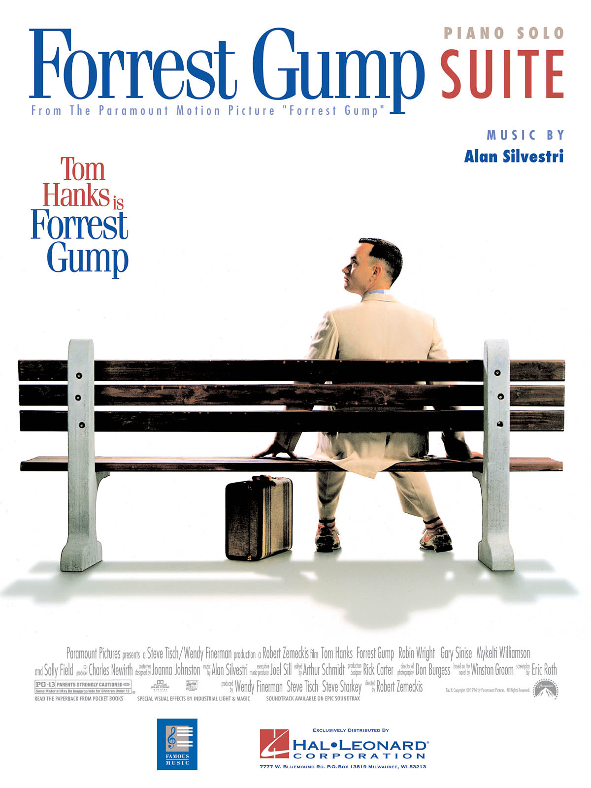 Alan Silvestri: Forrest Gump Suite (Piano): Piano: Single Sheet
