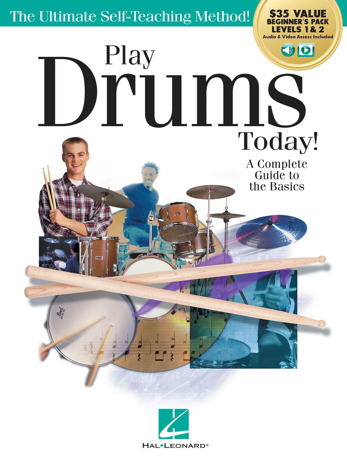 Play Drums Today! All-in-One Beginner's Pack: Drums: Instrumental Tutor