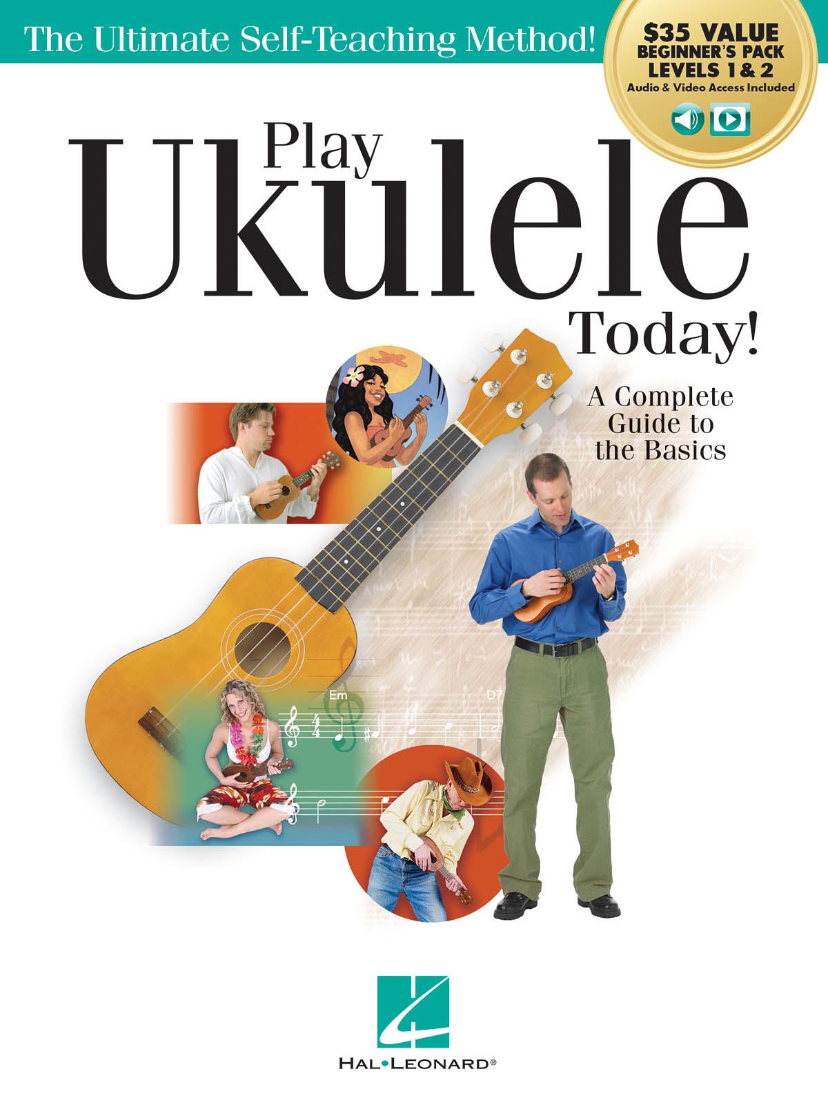 Play Ukulele Today! All-in-One Beginner's Pack: Ukulele: Instrumental Tutor