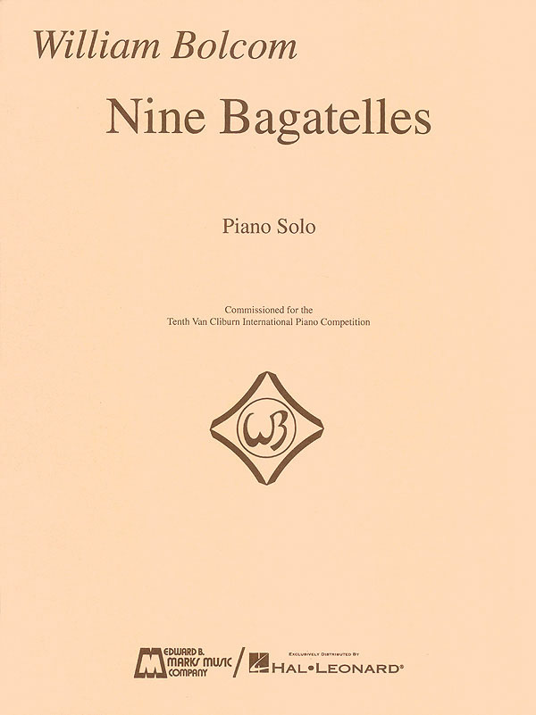 William Bolcom: Nine Bagatelles: Piano: Instrumental Work