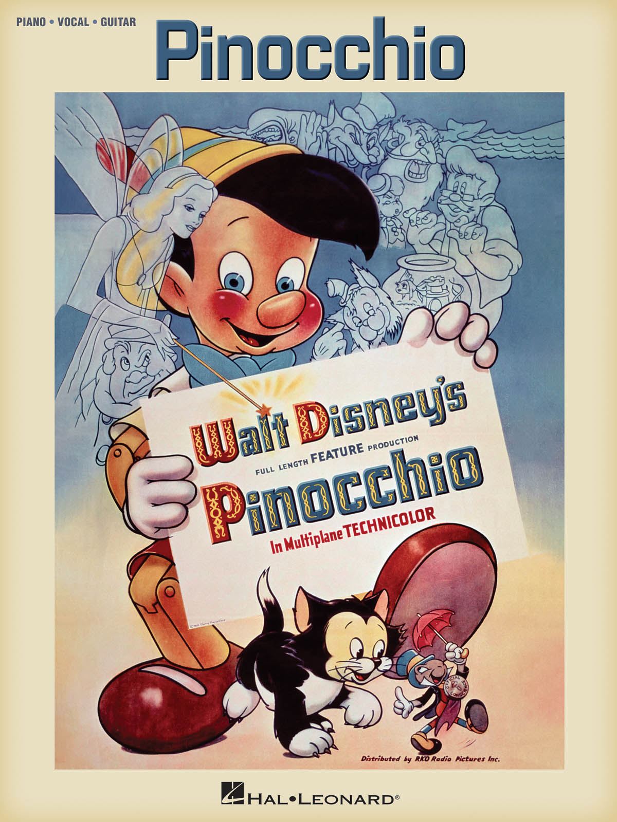 Leigh Harline Paul J. Smith: Pinocchio: Piano  Vocal and Guitar: Score and Parts