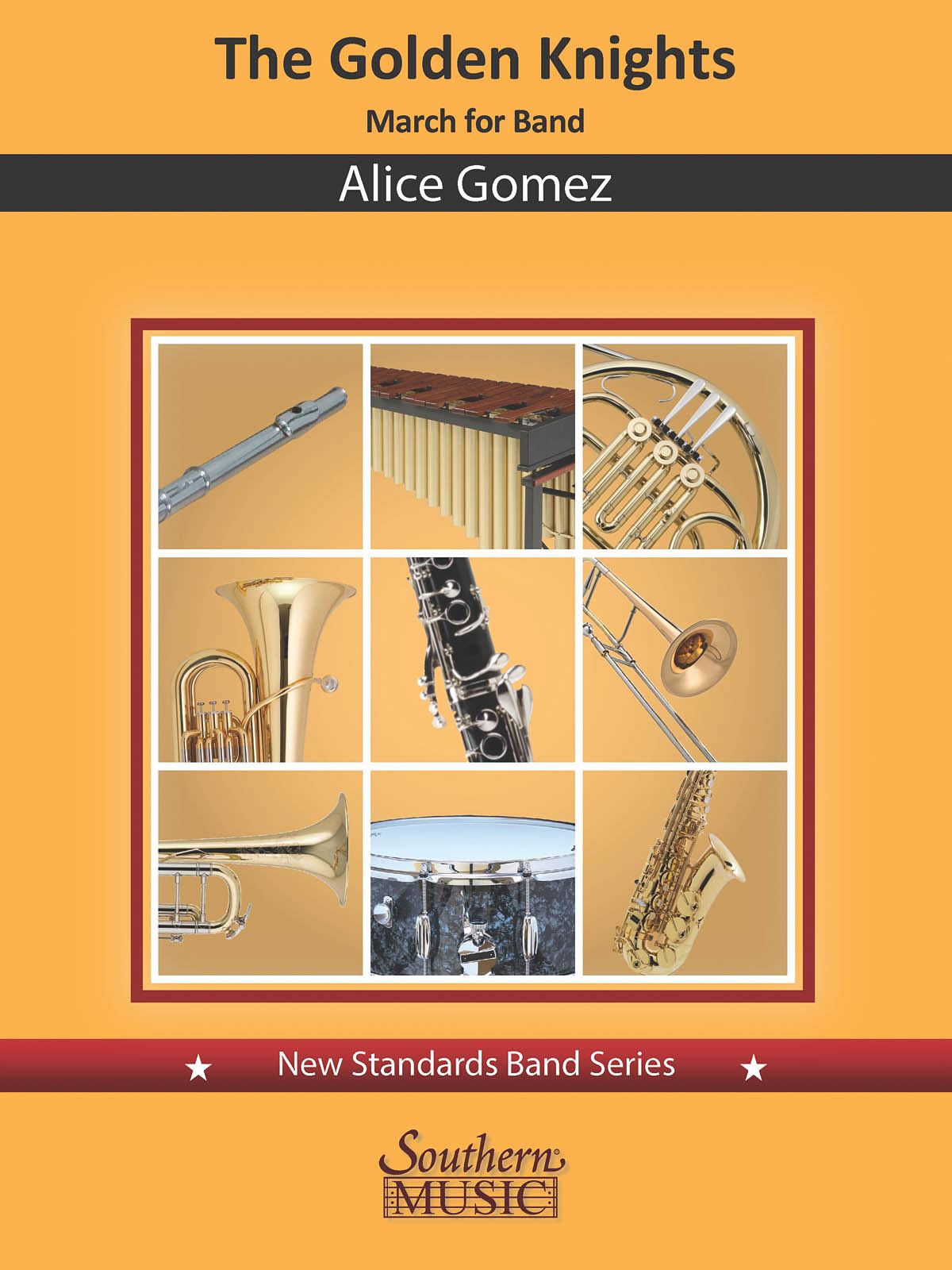 Alice Gomez: The Golden Knights: Concert Band: Full Score