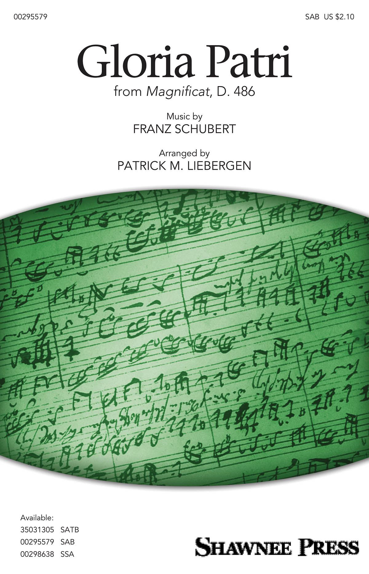 Franz Schubert: Gloria Patri: Mixed Choir a Cappella: Vocal Score