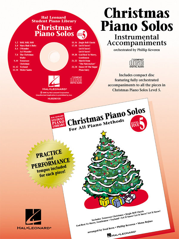 Christmas Piano Solos Level 5 CD: Piano: Instrumental Album