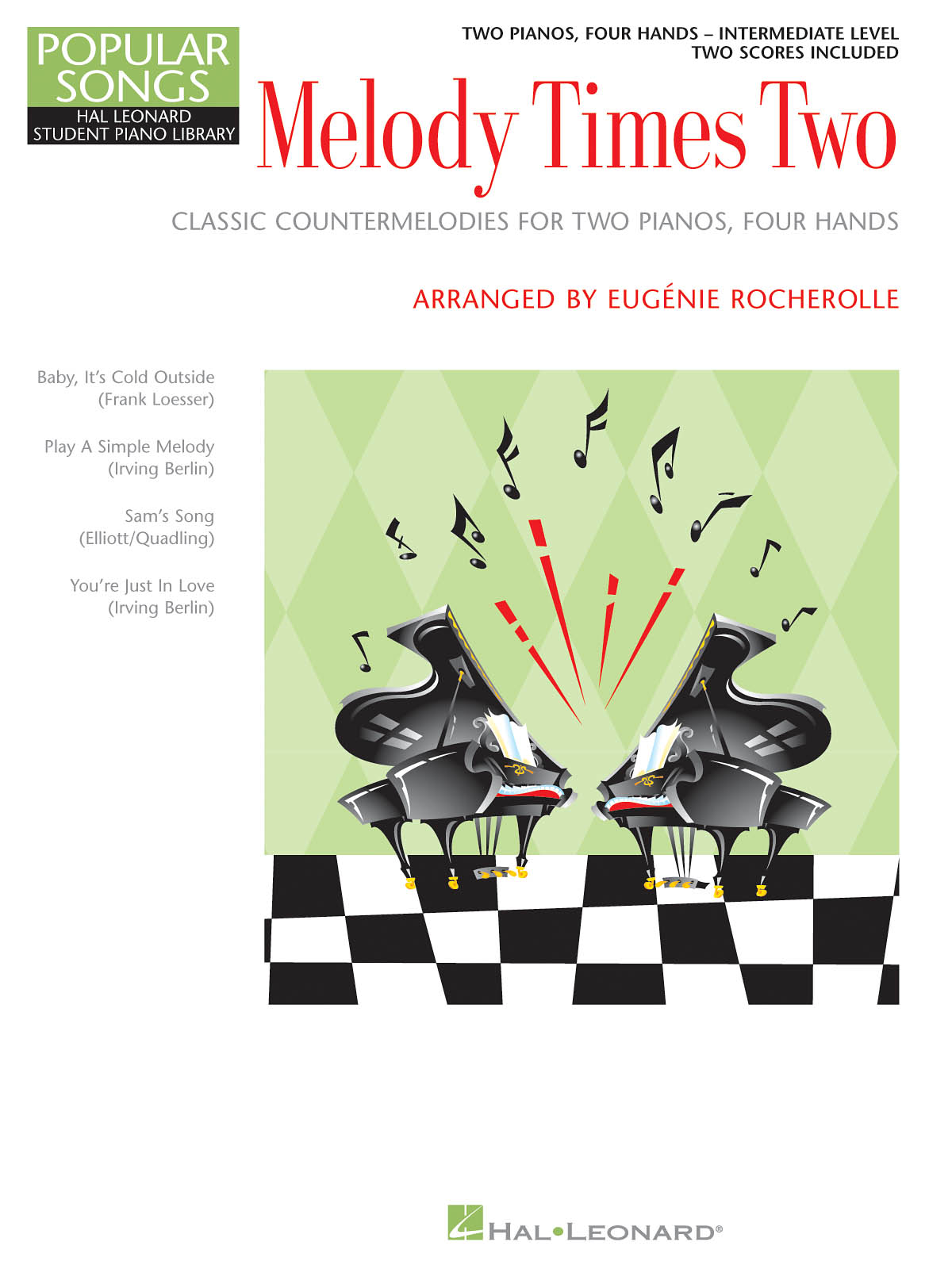 Eugenie Rocherolle - Melody Times Two: Piano 4 Hands: Instrumental Album
