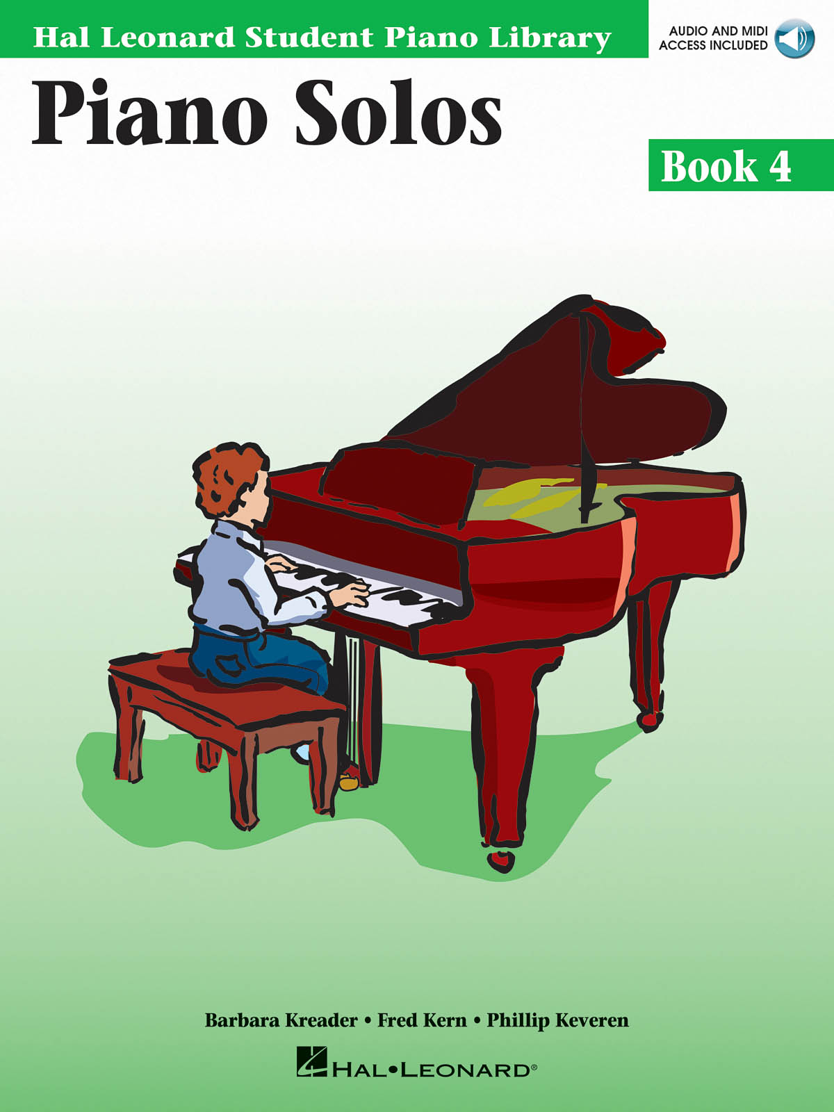 Barbara  Kreader: Piano Solos Book 4 - Book with Online Audio: Piano: