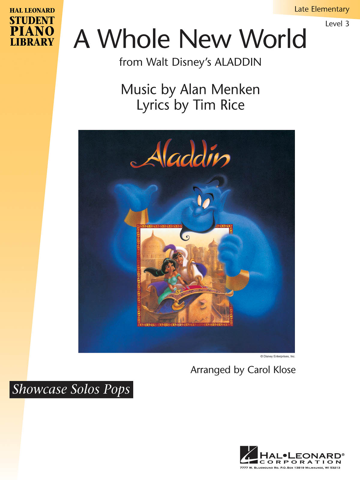 Alan Menken: A Whole New World: Piano: Instrumental Album