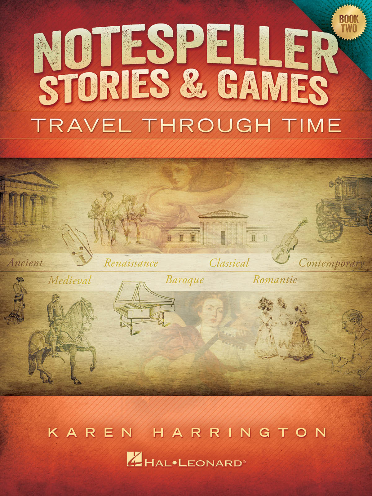 Karen Harrington: Notespeller Stories & Games - Book 2: Piano: Instrumental