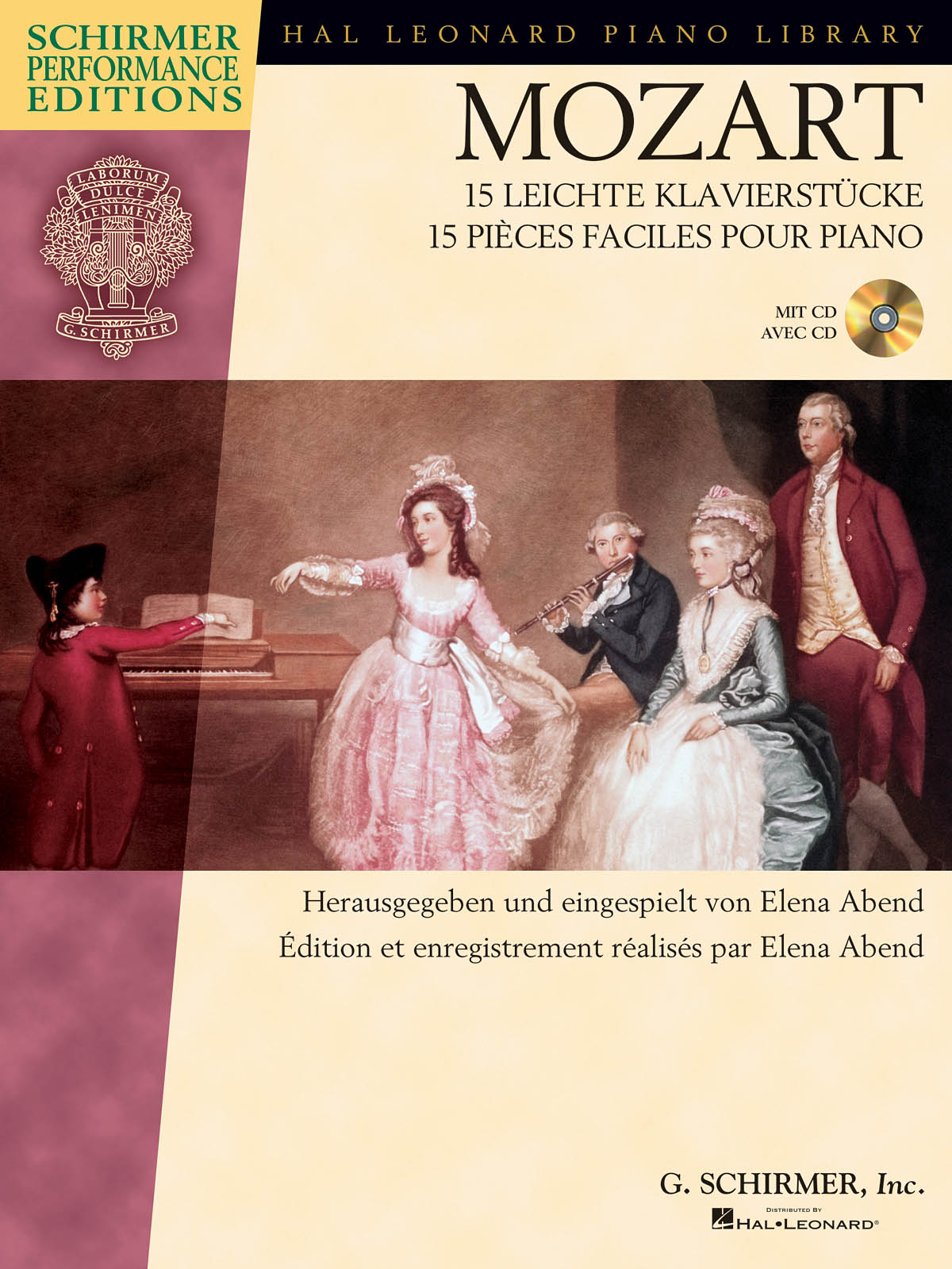 Wolfgang Amadeus Mozart: Mozart: 15 leichte Klavierstcke: Piano: Instrumental