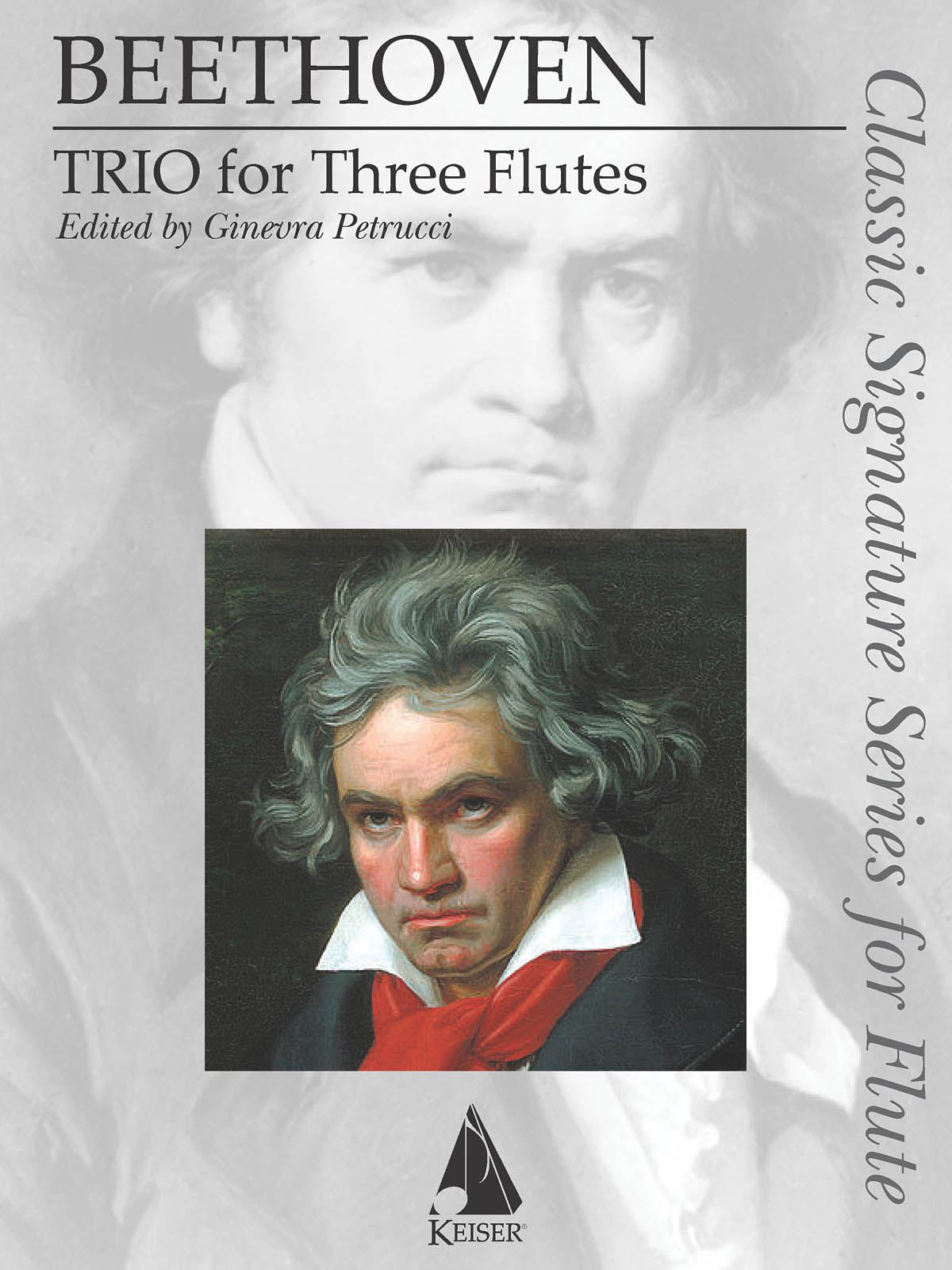 Ludwig van Beethoven: Trio for Three Flutes: Flute Ensemble: Score and Parts
