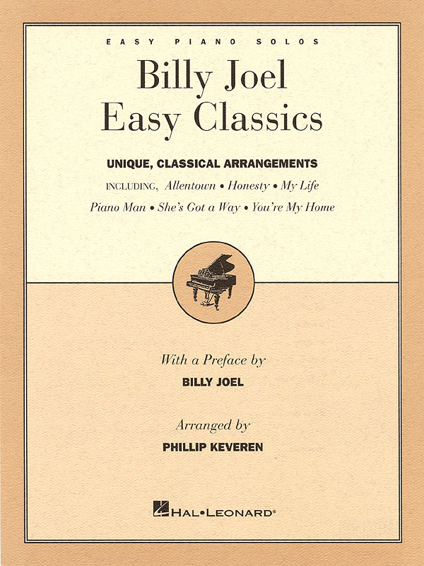Billy Joel: Easy Classics: Piano: Artist Songbook