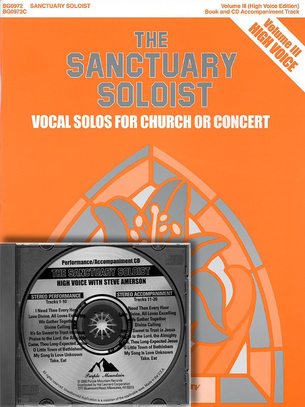 The Sanctuary Soloist - Volume III: Vocal Solo: Vocal Collection