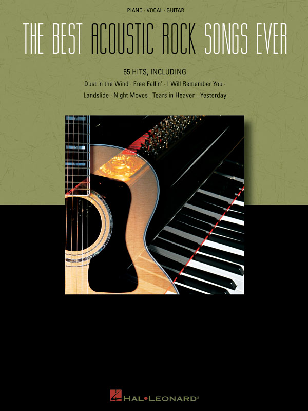 The Best Acoustic Rock Songs Ever: Piano  Vocal and Guitar: Vocal Album