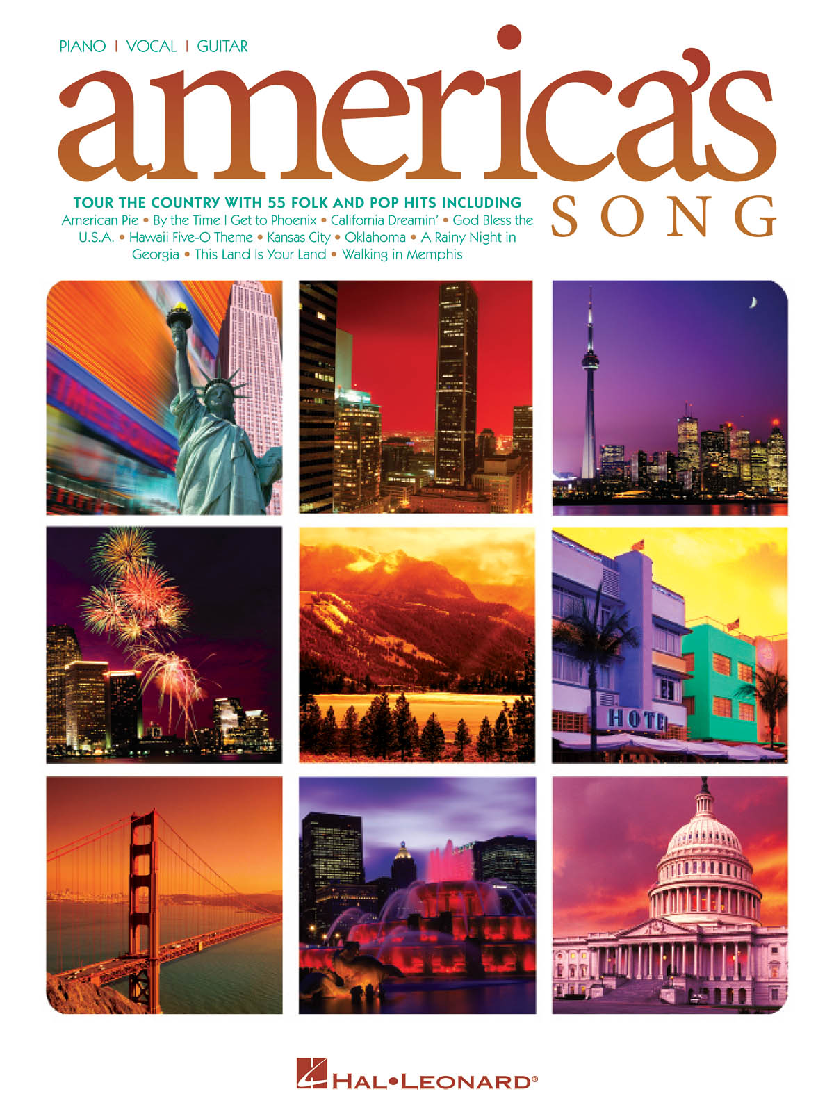 America's Song: Piano  Vocal and Guitar: Mixed Songbook