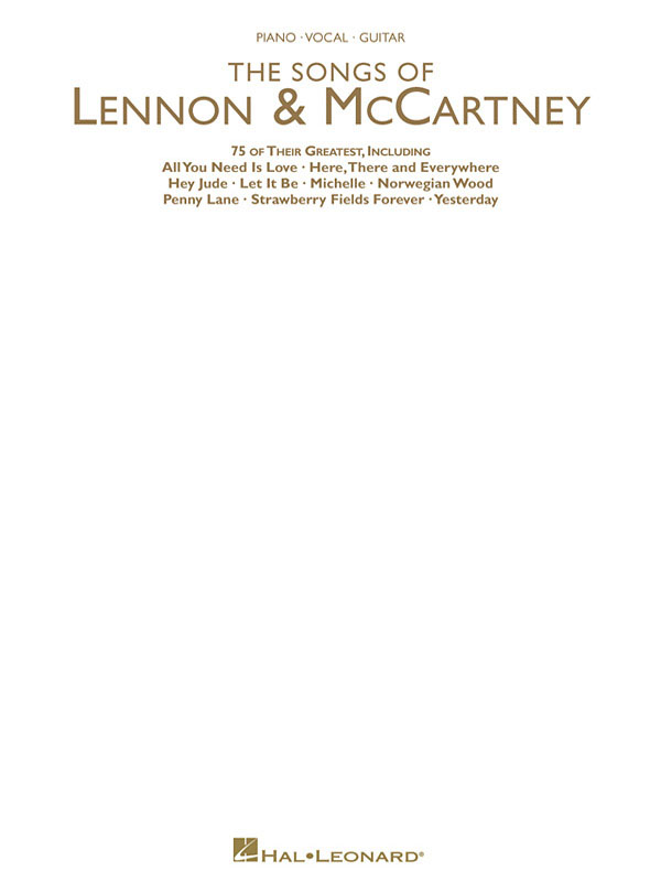 John Lennon Paul McCartney: The Songs of Lennon & McCartney: Piano  Vocal and