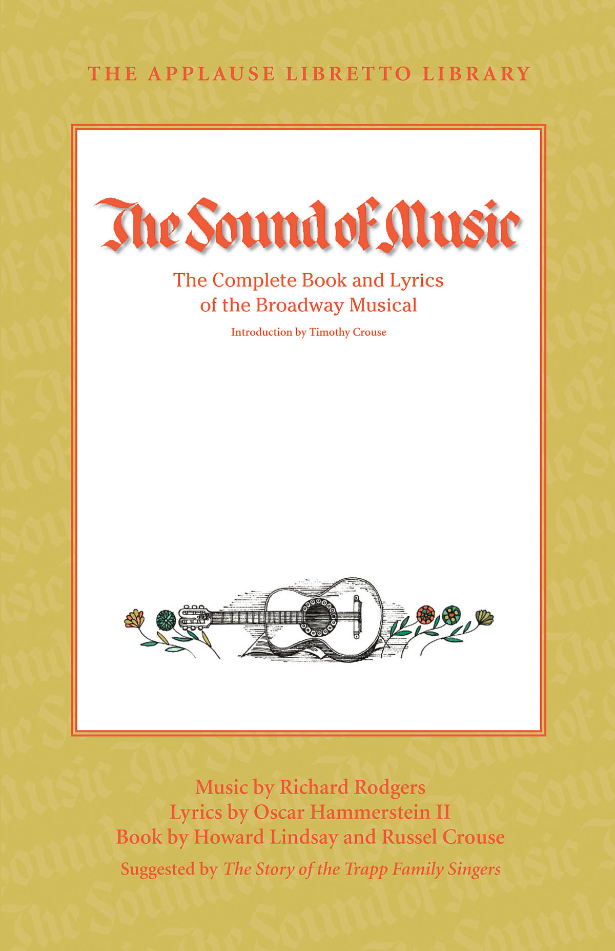 Oscar Hammerstein II: The Sound of Music: Reference Books: Libretto