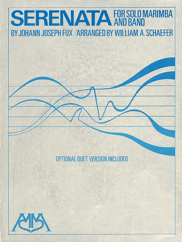 Johann Joseph Fux: Serenata: Concert Band and Solo: Score & Parts