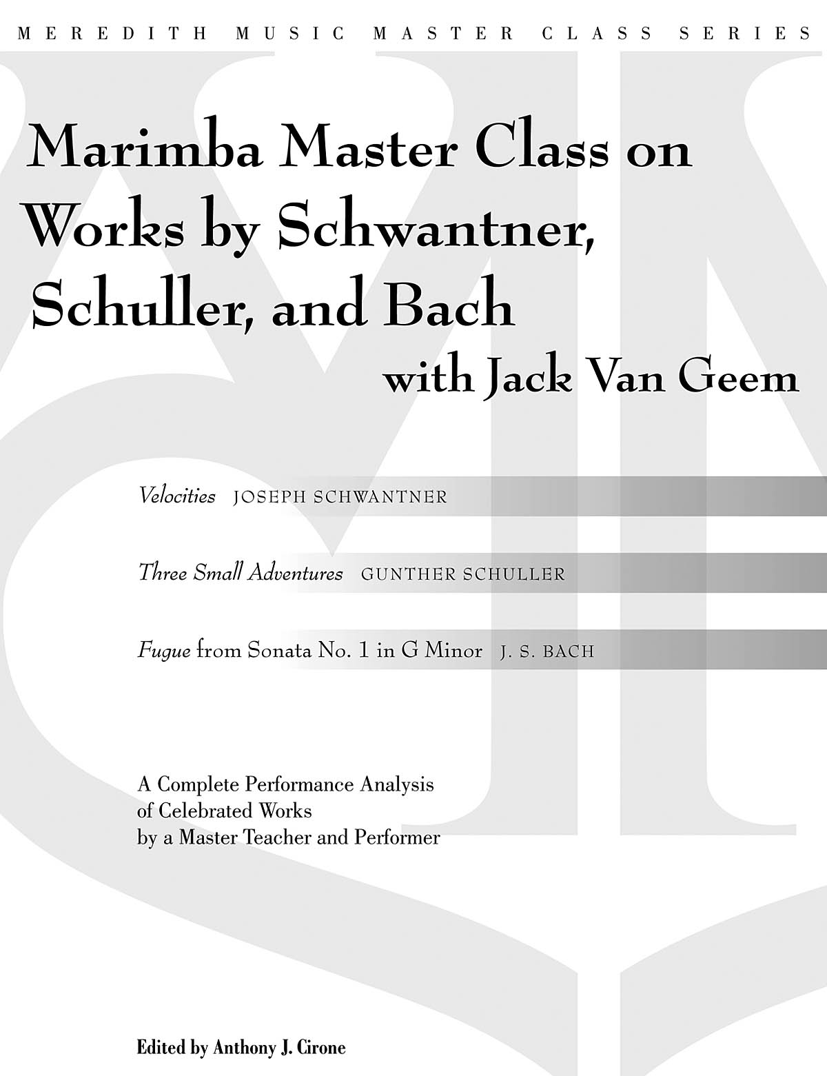 Percussion Master Class on Works: Other Percussion: Instrumental Album