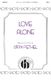 Stan Pethel: Love Alone: Mixed Choir a Cappella: Vocal Score