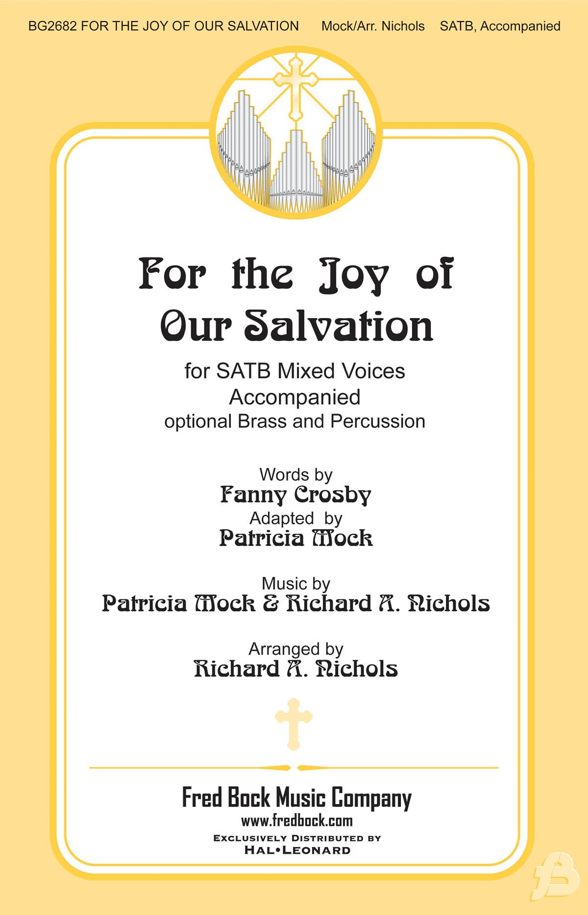 For Salvation: Mixed Choir a Cappella: Choral Score