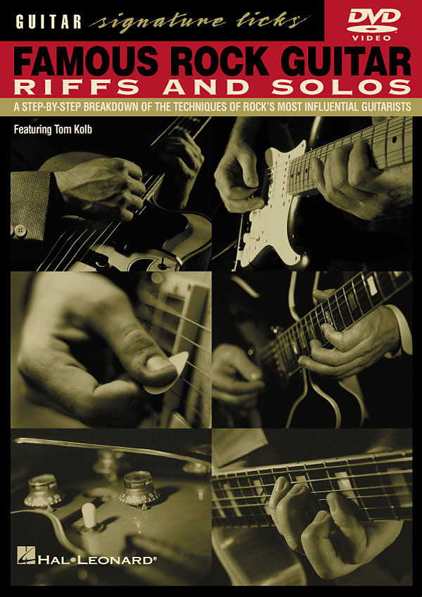 Tom Kolb: Famous Rock Guitar Riffs and Solos: Guitar Solo: Instrumental Tutor