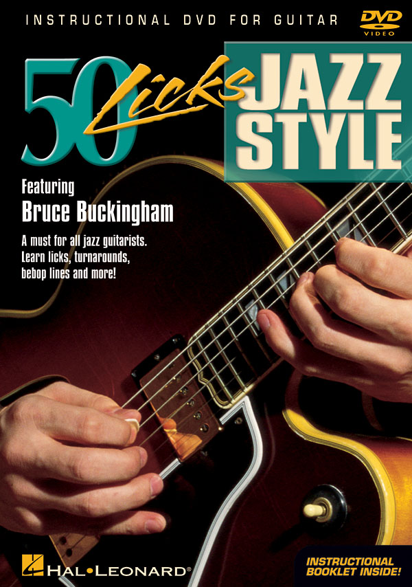 Bruce Buckingham: 50 Licks Jazz Style: Guitar Solo: Instrumental Tutor