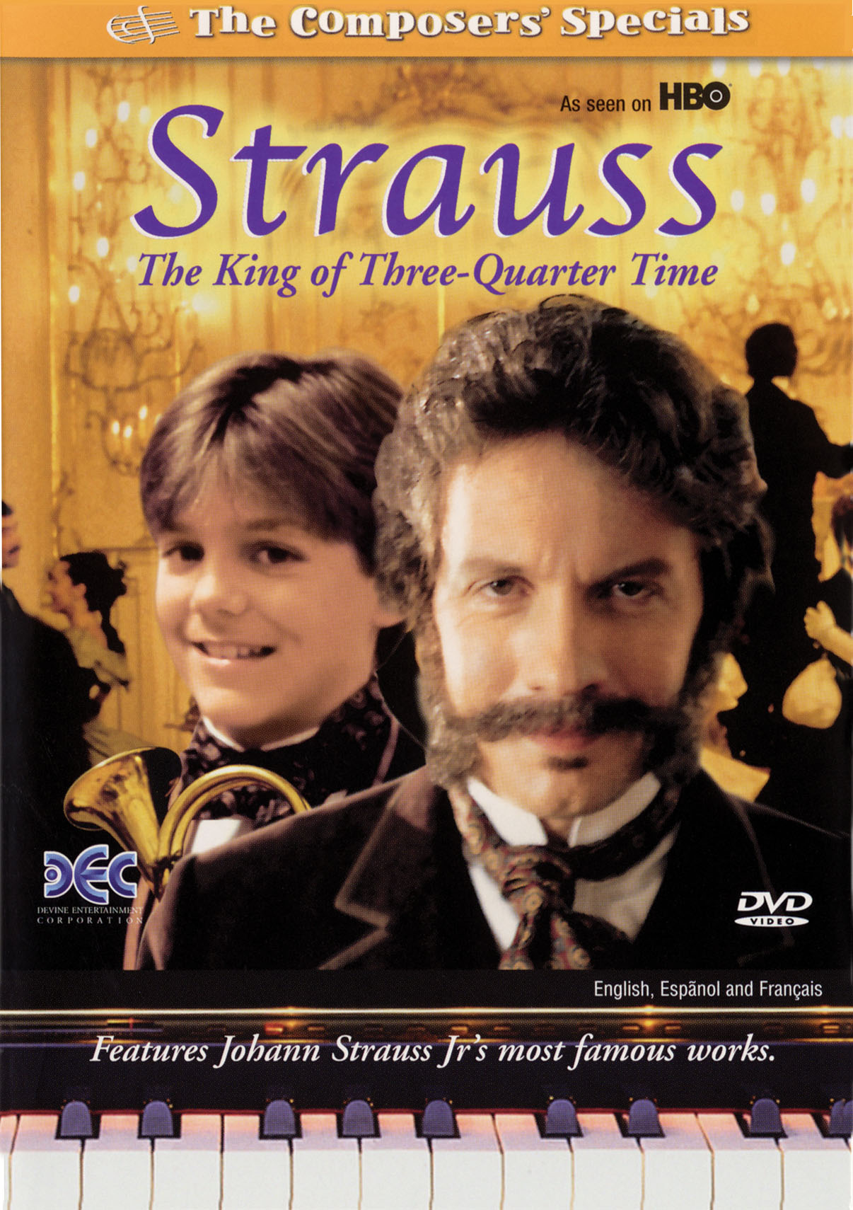 Johann Strauss Jr.: Strauss: The King of Three Quarter Time: DVD