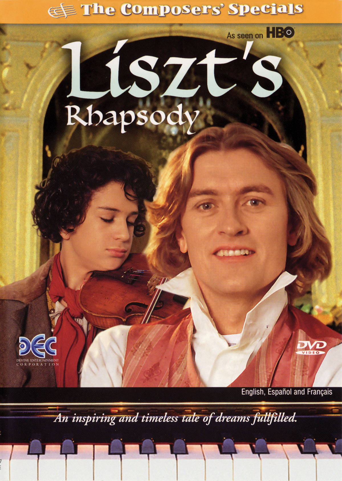 Franz Liszt: Liszt's Rhapsody: DVD