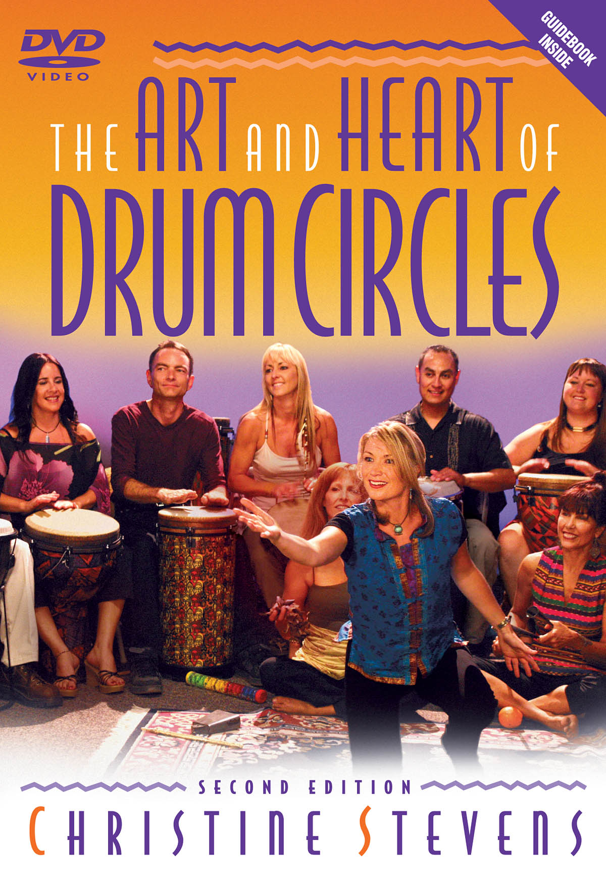 Christine Stevens: The Art and Heart of Drum Circles: Reference Books: DVD