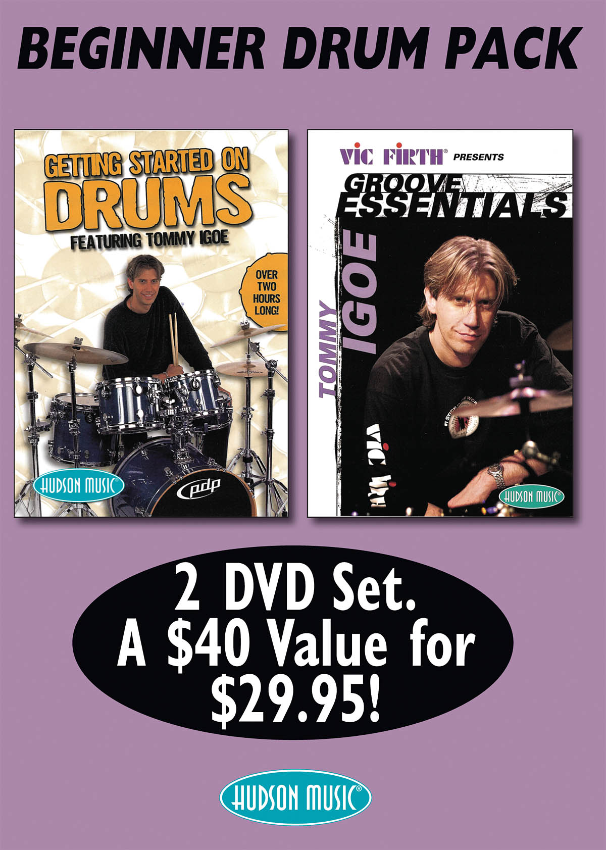 Tommy Igoe  Beginner Drum DVD Pack: Drums: DVD