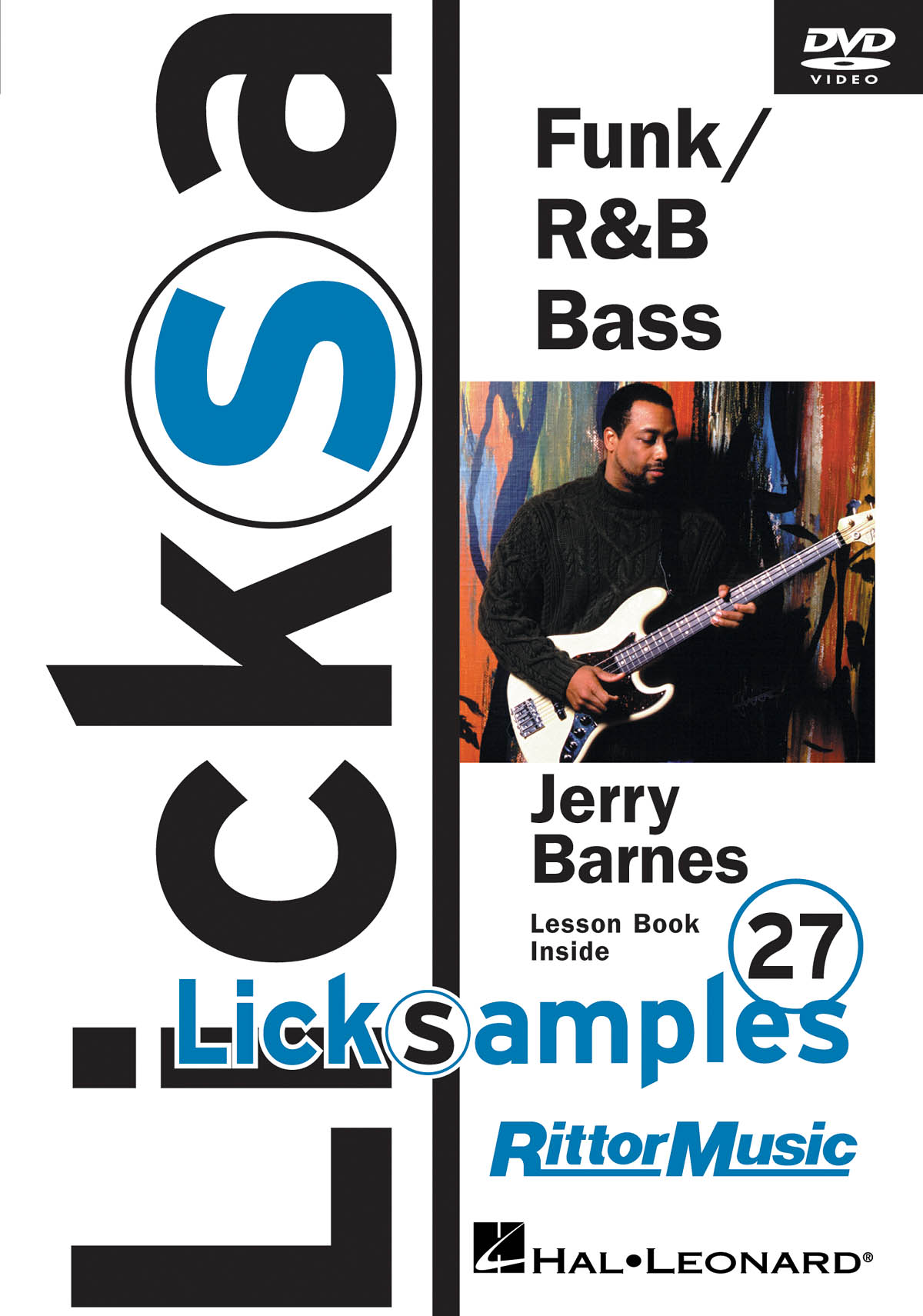 Funk-RnB Bass Lick Samples Dvd: Bass Guitar Solo: Instrumental Tutor